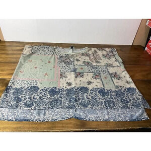 Tasha Polizzi Sheer Tunic Top Multicolor One Size NWT